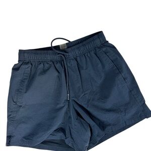 VRST Lined Athletic Shorts Men’s Small Navy Running Gym Lightweight